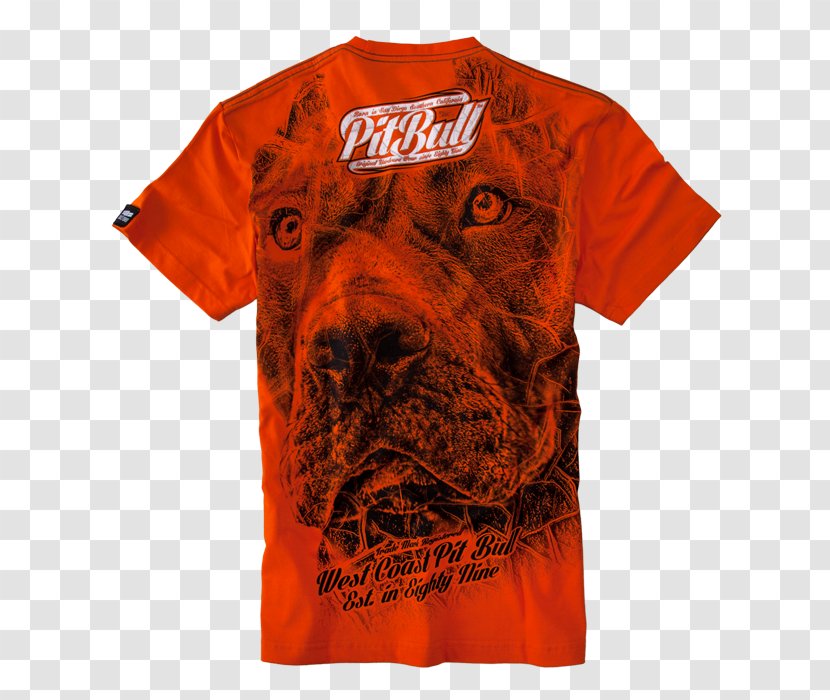 T-shirt American Pit Bull Terrier Staffordshire Clothing - Sleeve Transparent PNG