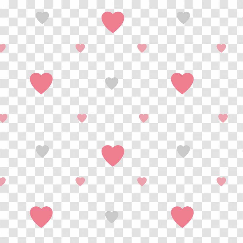 Valentine Background Vector Material - Heart - Saint Transparent PNG