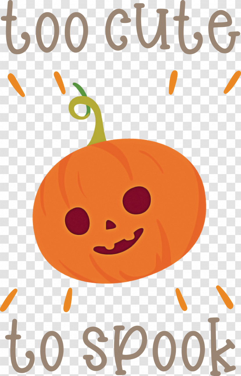 Halloween Too Cute To Spook Spook Transparent PNG