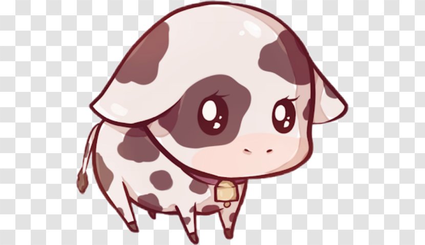 Taurine Cattle Clip Art Drawing Image - Cute Stitch Kawaii Transparent PNG