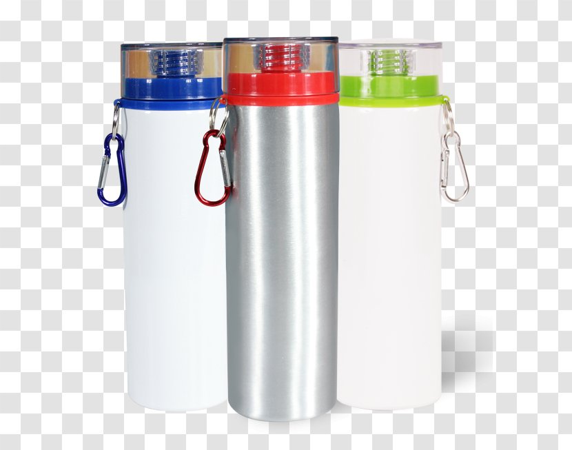 Sublimation Bottle Aluminium Color Cylinder - Pitcher Transparent PNG