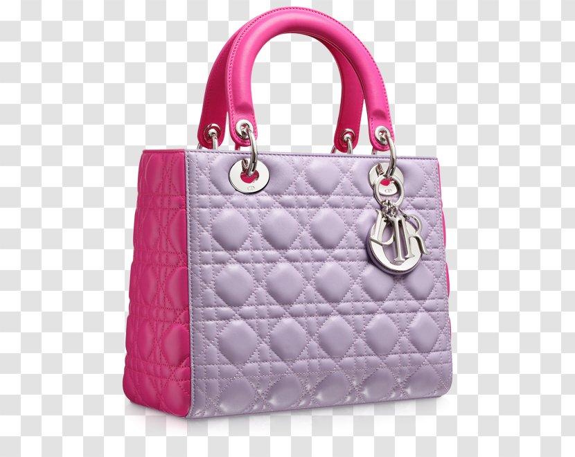Handbag Chanel Fashion Christian Dior SE - Pink - Bag Transparent PNG