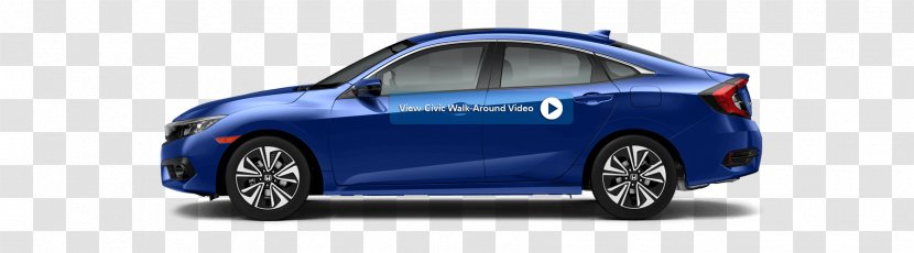 2017 Honda Civic Car 2016 Accord - Automotive Design Transparent PNG