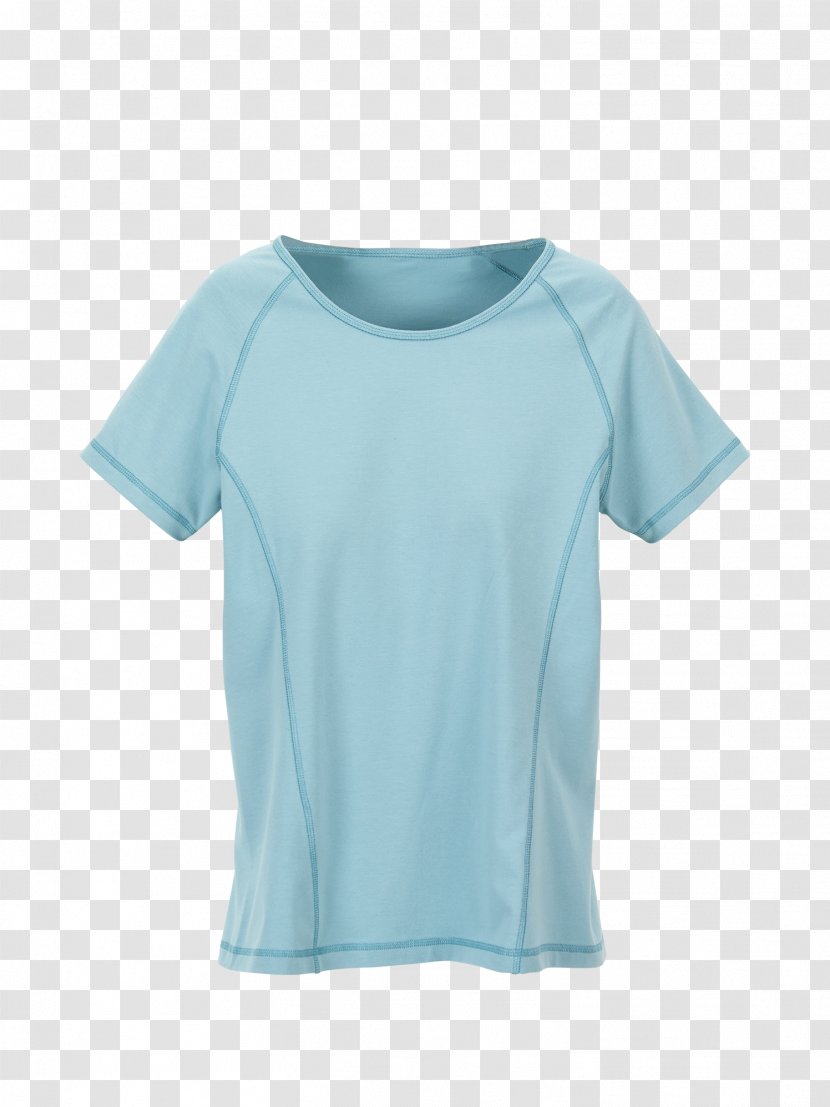 T-shirt Sleeve Shoulder Product - White - Active Shirt Transparent PNG