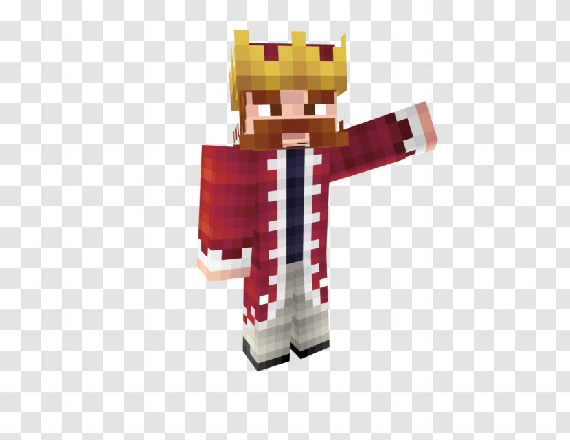 Minecraft: Pocket Edition King Arthur Middle Ages Monarch - Toy - Skin Transparent PNG