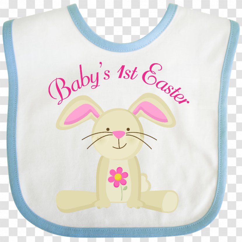 Mother's Day Infant T-shirt Easter Bunny - Material - Bib Transparent PNG