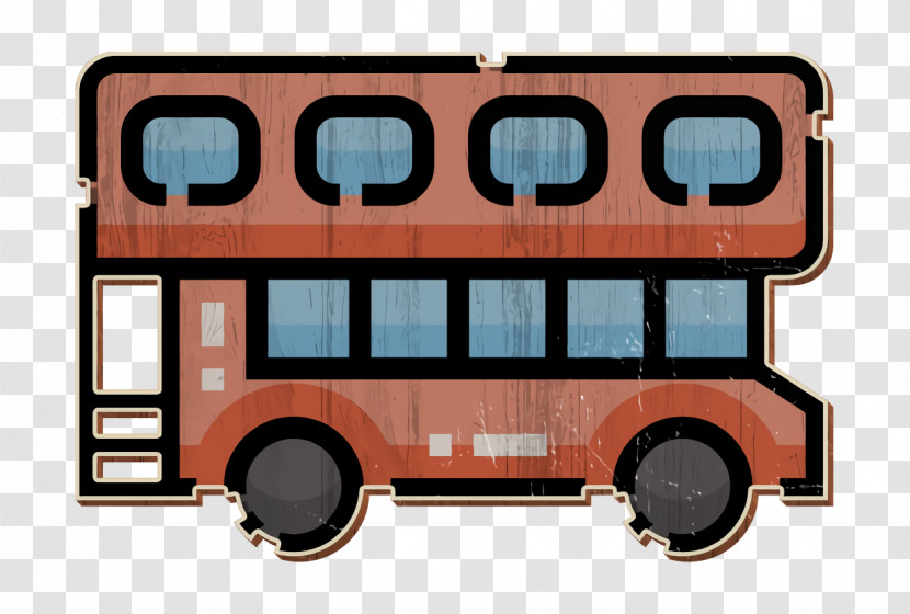 Double Decker Bus Icon Vehicles Transport Icon London Icon Transparent PNG
