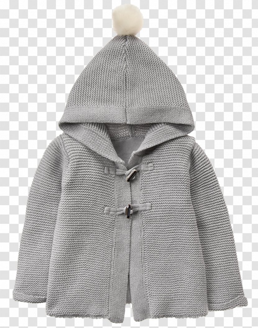 Cardigan Coat Jacket Hoodie - Toddler - Hooded Cloak Transparent PNG