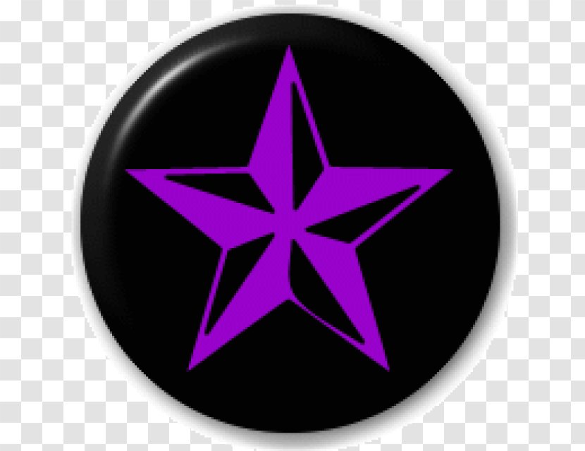 Compass Point Marketing San Antonio Uffculme School Advertising Flag - Magenta - Purple Star Transparent PNG