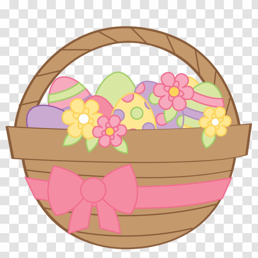 Easter Bunny Basket Egg Clip Art - Spring Transparent PNG
