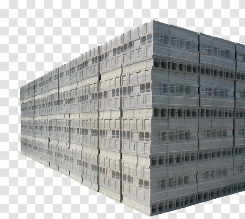 Reinforced Concrete Masonry Unit Wall Brick - Facade Transparent PNG