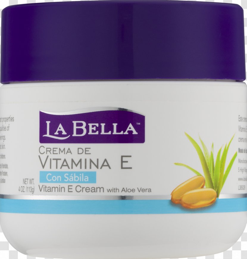 La Bella Vitamin E Cream With Aloe Vera Lotion Transparent PNG