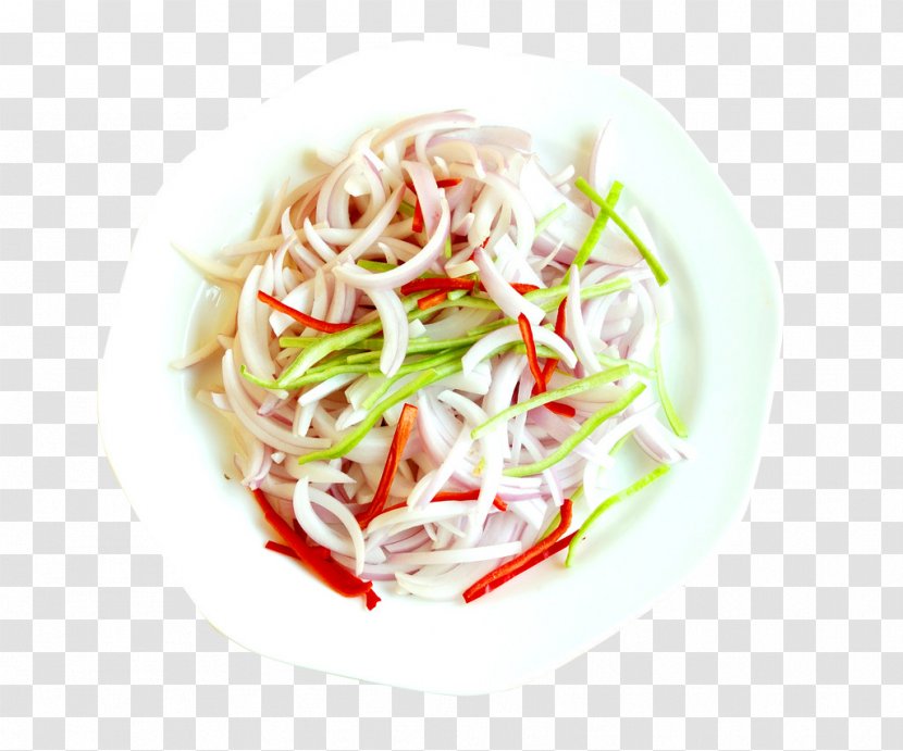 Thai Cuisine Seafood Hotel Salad - Dish - Mix Onion Silk Transparent PNG