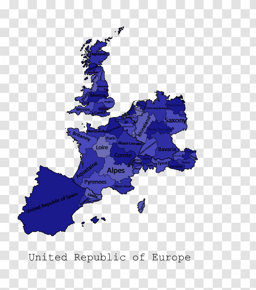 Member State Of The European Union Germany Luxembourg - Blue - Euro Transparent PNG