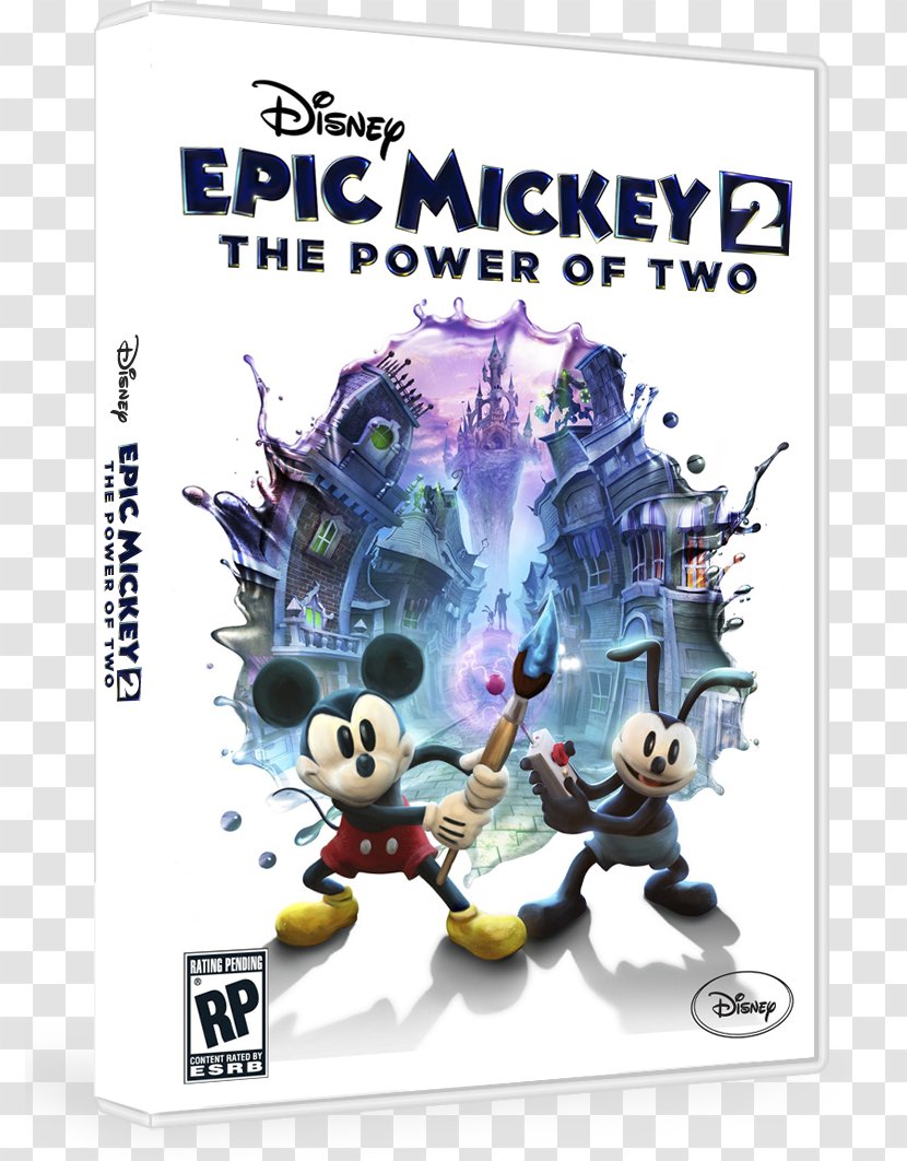 Epic Mickey 2: The Power Of Two Wii U Xbox 360 - Oswald Lucky Rabbit Transparent PNG