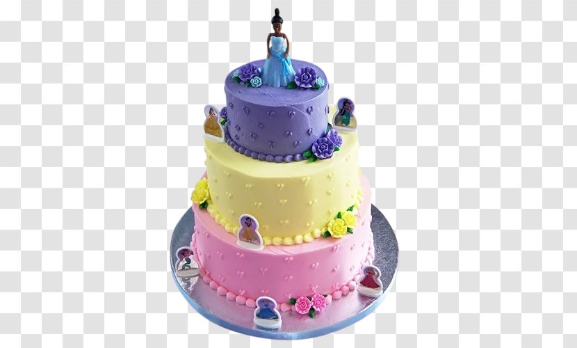 Birthday Cake Princess Frosting & Icing Minnie Mouse Tiana Transparent PNG