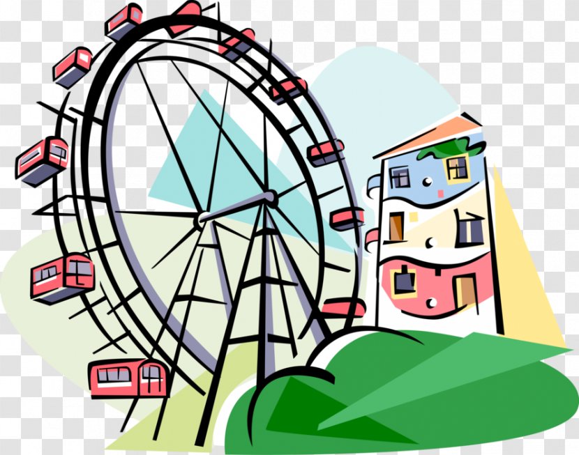 Wiener Riesenrad Clip Art Vector Graphics Free Content - Prater Transparent PNG