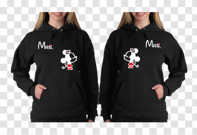 T-shirt Hoodie Minnie Mouse Mickey - Sleeve Transparent PNG