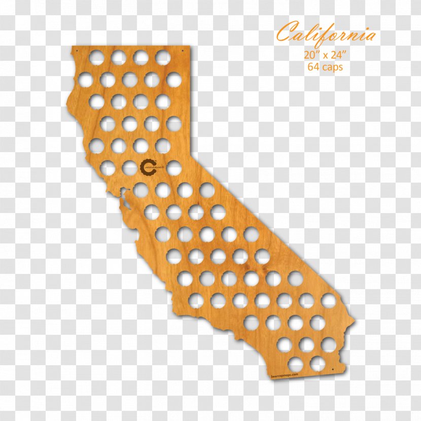 Beer Bottle California Cap Map - Drink Can Transparent PNG