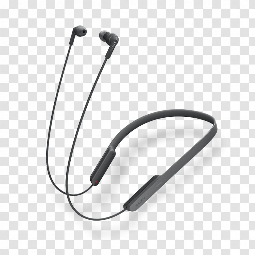 Microphone Headphones Sony XB70 Headset - Xb70 - Ear Earphone Transparent PNG