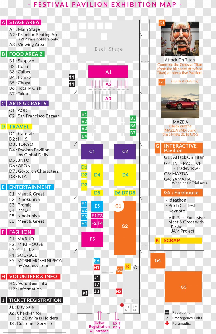 Castro Theatre J-Pop Summit Sport Graphic Design - Web Page - Vip Guests Transparent PNG
