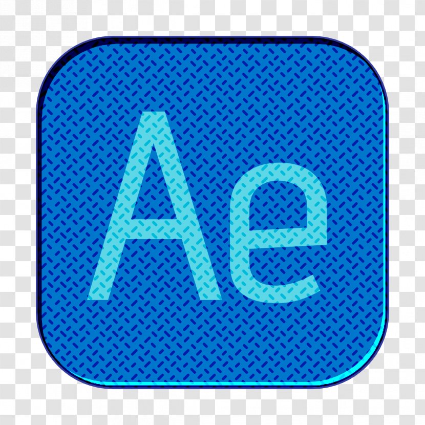 Program Icon After Effects File Types - Teal Azure Transparent PNG