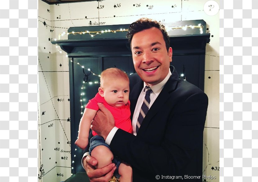 Jimmy Fallon The Tonight Show Celebrity Father - Simon Cowell - Michael Phelps Transparent PNG