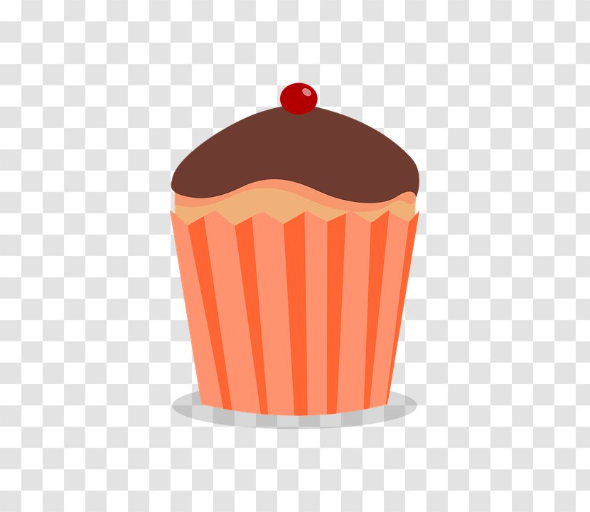 Cupcake Fruitcake Muffin Frosting & Icing Food - Orange - Apple Transparent PNG