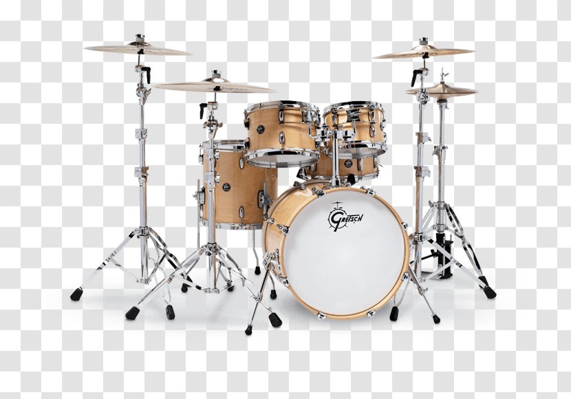 Drum Kits Gretsch Drums Musical Instruments - Watercolor Transparent PNG