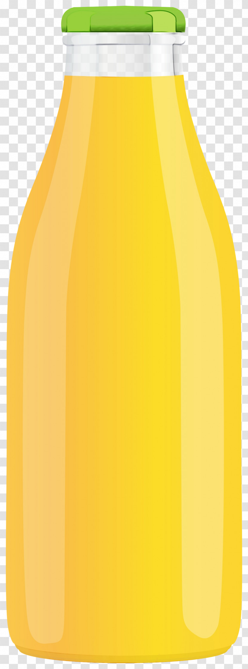 Glass Bottle Bottle Yellow Glass Fruit Transparent PNG