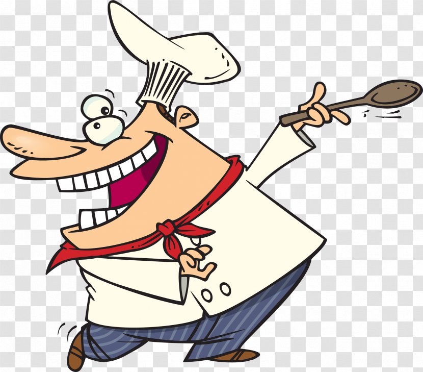 Chef Cartoon Dance Clip Art - Royaltyfree - Crazy Transparent PNG