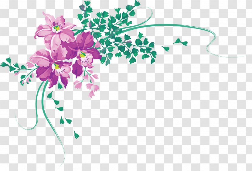 Rendering Flower Desktop Wallpaper - Floral Design - Green Transparent PNG