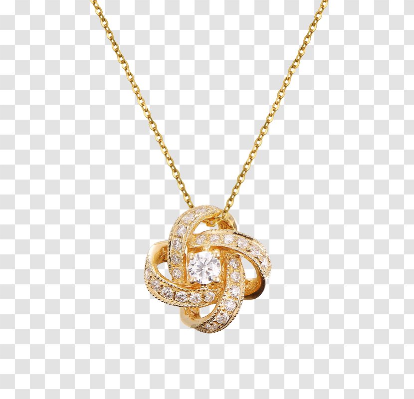 Locket Necklace Jewellery Diamond - High-end Jewelry Transparent PNG