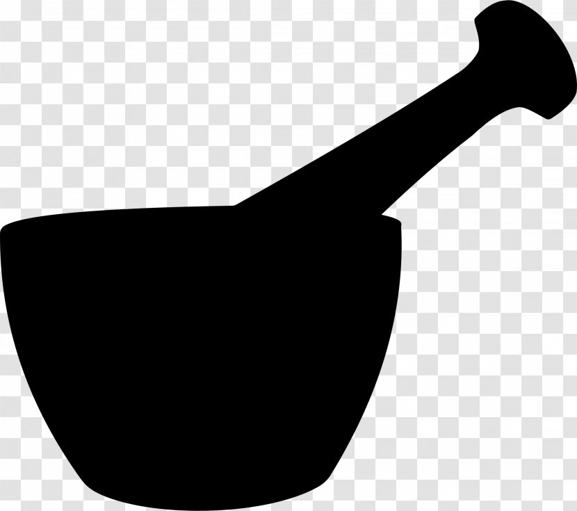 Mortar And Pestle Clip Art - Silhouette Transparent PNG