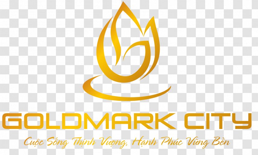 Chung Cư Goldmark City Sapphire Garden Logo Design - Yellow Transparent PNG