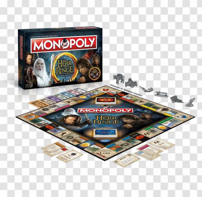 Monopoly Board Game Gift Anniversary - Moves Transparent PNG