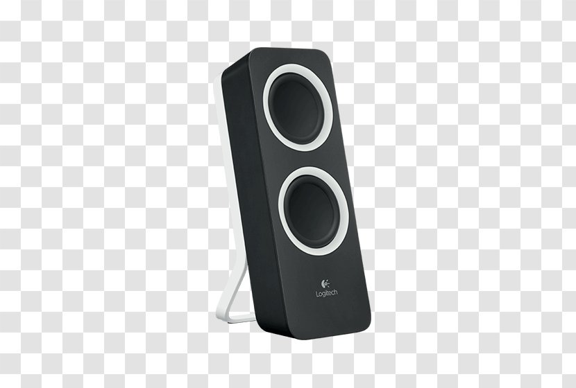 Computer Speakers Logitech Z200 Loudspeaker Sound - Audio Transparent PNG