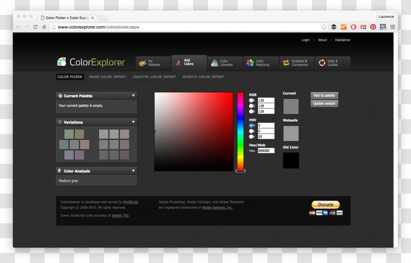 Color Scheme Palette Web Colors - Rgb Model - Design Transparent PNG