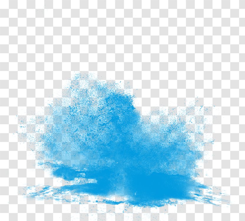 Software Photo Manipulation Icon - Electric Blue - The Effect Of Water Transparent PNG
