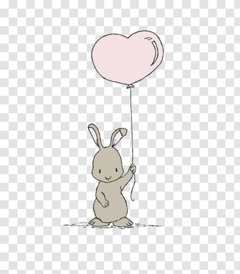 Cartoon Rabbit Mouse Drawing Rabbits And Hares Transparent PNG