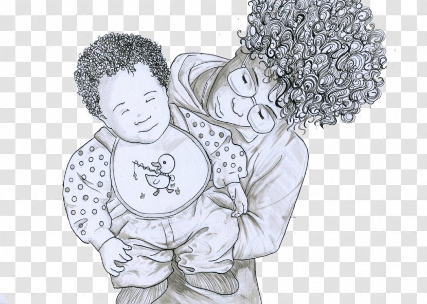 Drawing Art Human Behavior Sketch - Heart - Daughter Transparent PNG