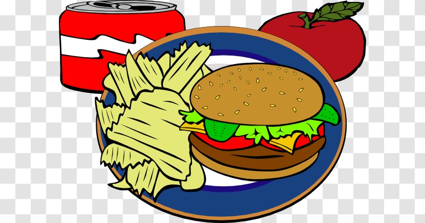Hamburger Fish And Chips Hot Dog Soft Drink French Fries - Food - Cliparts Transparent PNG