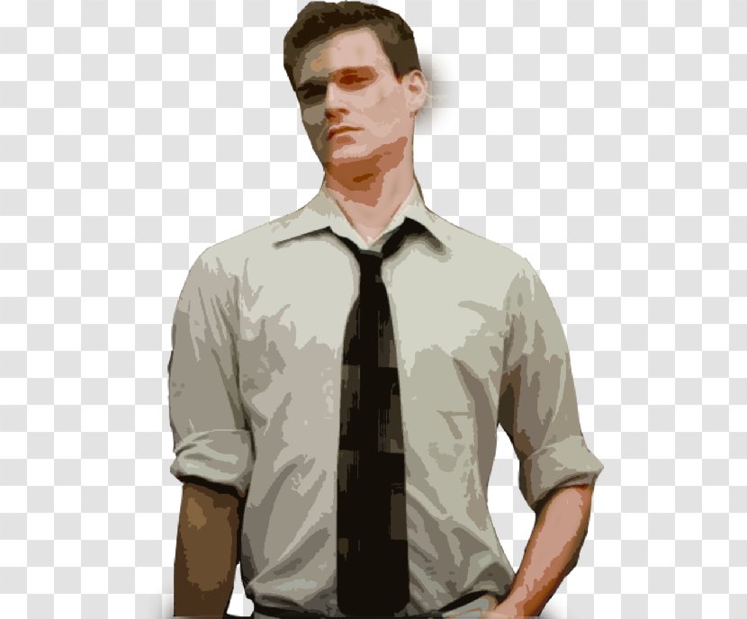 T-shirt Dress Shirt Shoulder - Collar Transparent PNG