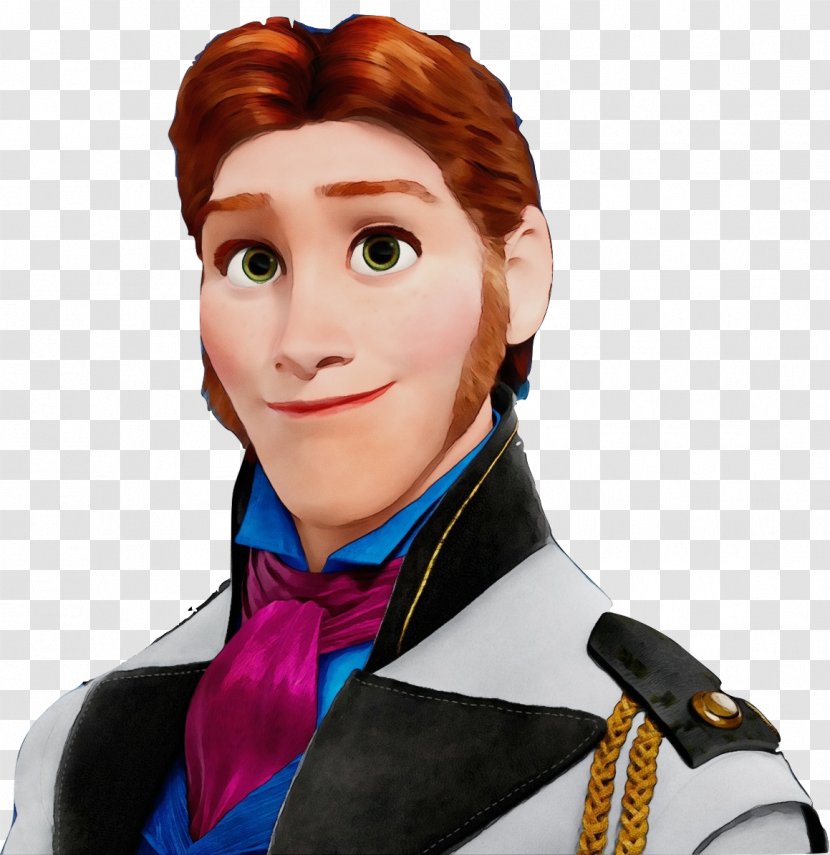 Hans Elsa Anna Kristoff Frozen - Walt Disney Company - Brown Hair Transparent PNG