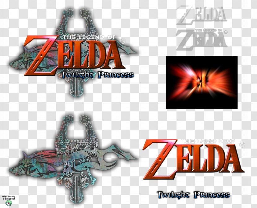 The Legend Of Zelda: Twilight Princess HD Breath Wild Wii U - Video Games - Gamecube Logo Transparent PNG