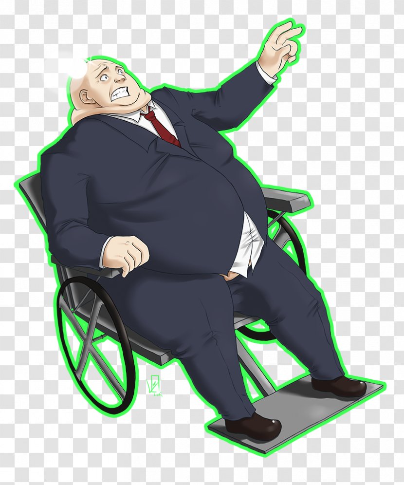 Character Fat Obesity Clip Art - Professor X Transparent PNG