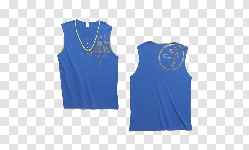 T-shirt Sleeveless Shirt Clothing Gilets - Watercolor - Zumba Transparent PNG