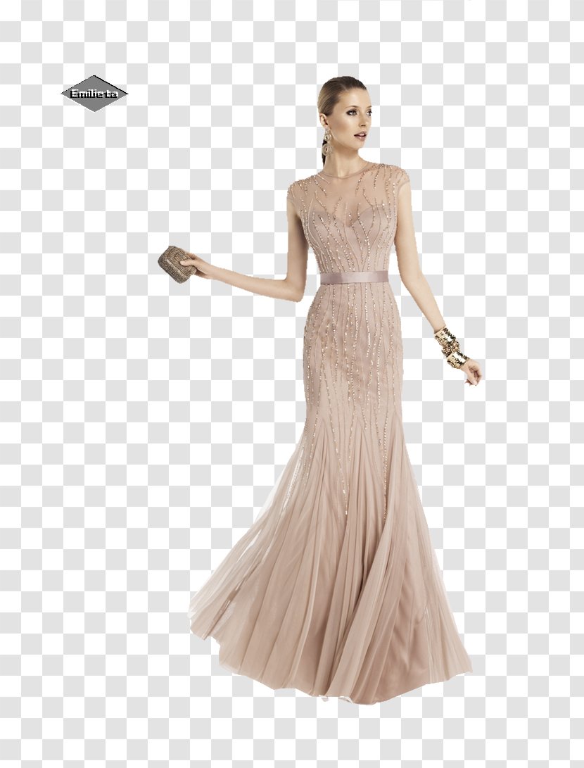 Cocktail Dress Wedding Evening Gown Party - Watercolor Transparent PNG