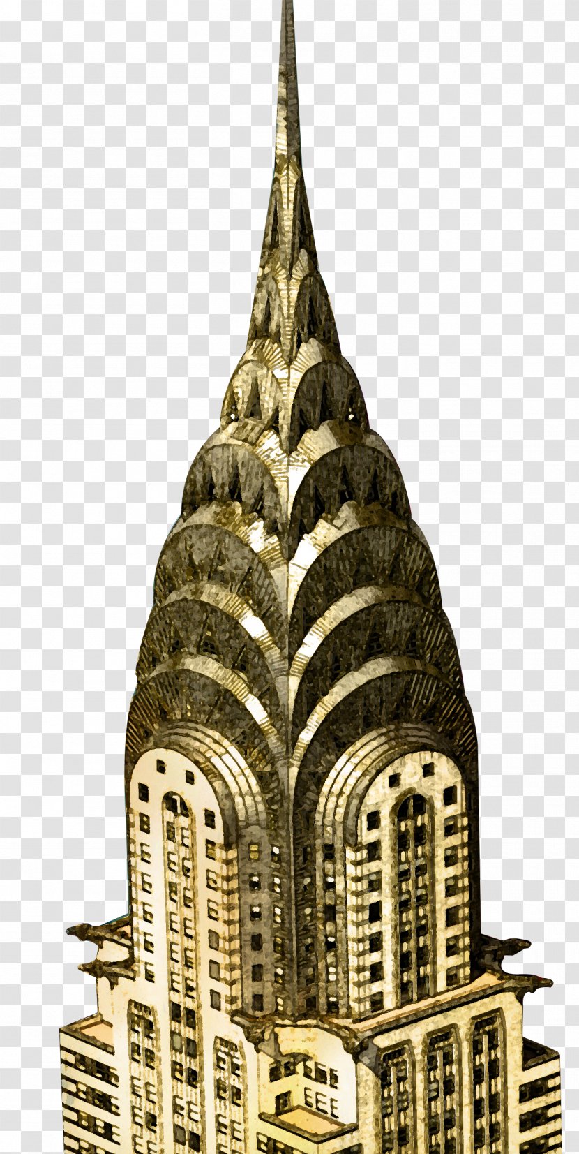 Empire State Building Architecture Clip Art - Steeple - Picture Elements Transparent PNG