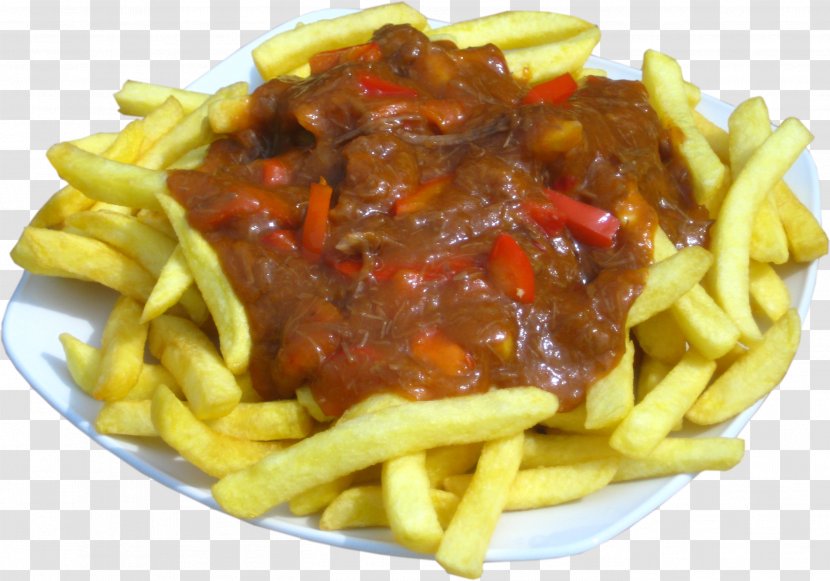 French Fries Poutine Steak Frites Currywurst Junk Food Transparent PNG